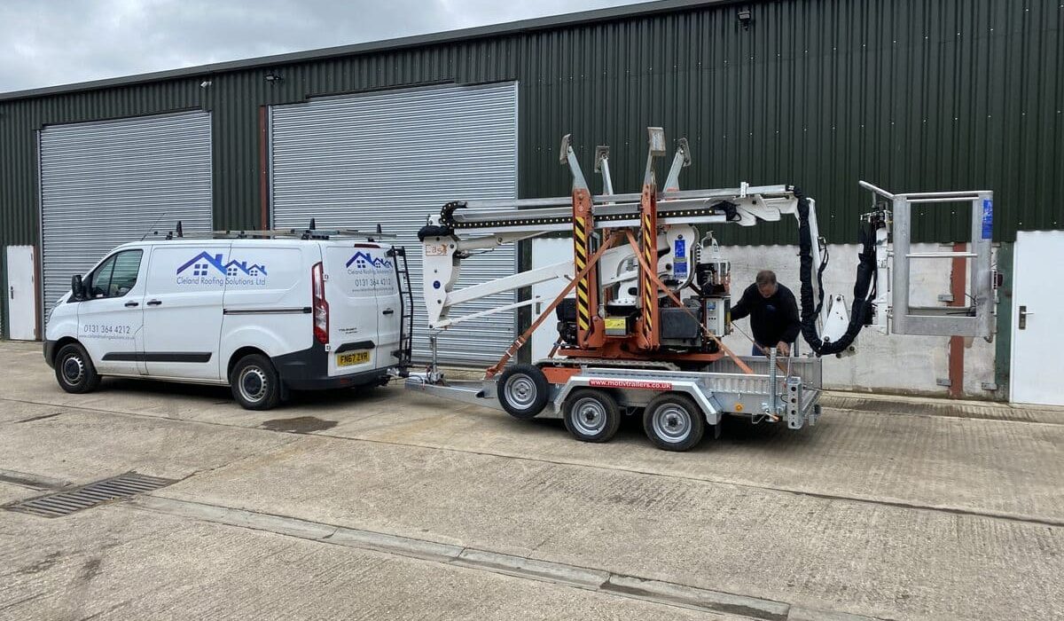 CRS NEW MEWP - cleland roofing solutions