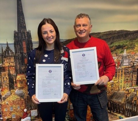Congratulations to Zara and Alistair on successfully completing their First Aid course.