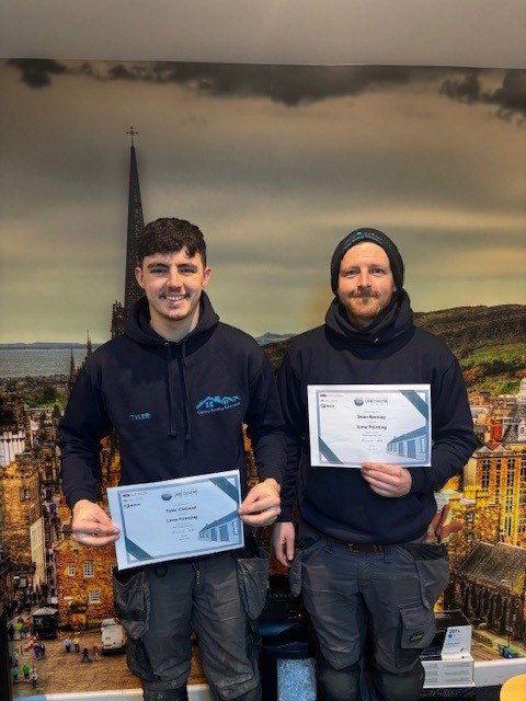Congratulations to Tyler and Sean - cleland roofing solutions