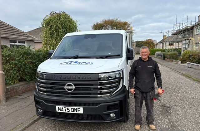 Cleland Roofing Receives New Pick Up Van