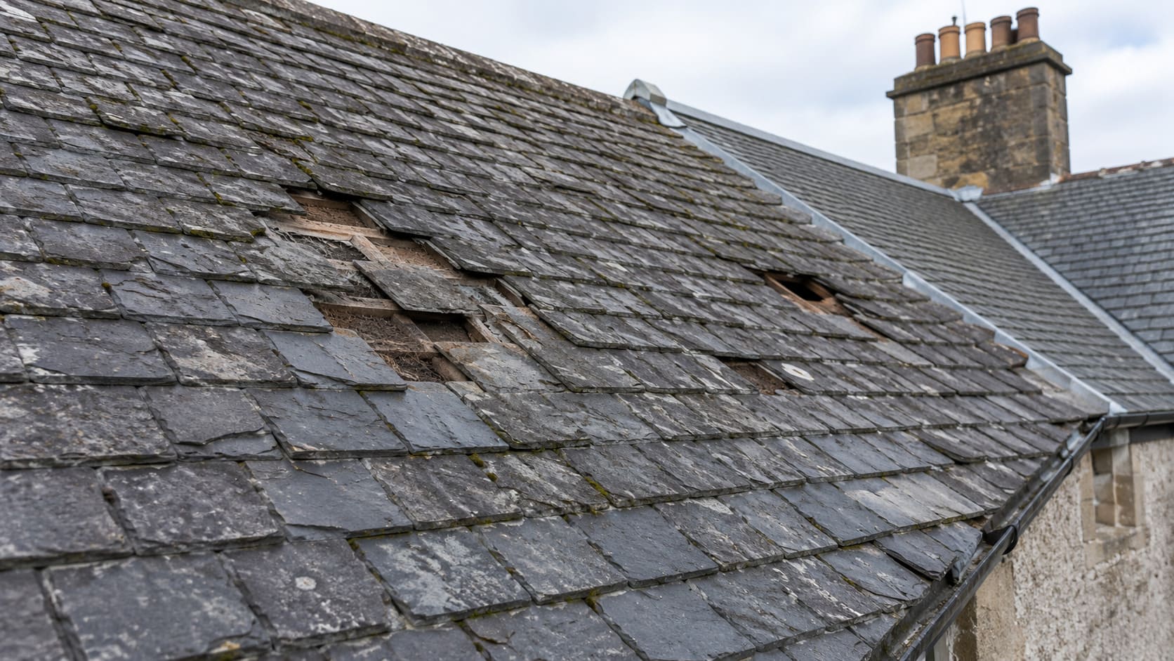 Recent Roofing Before